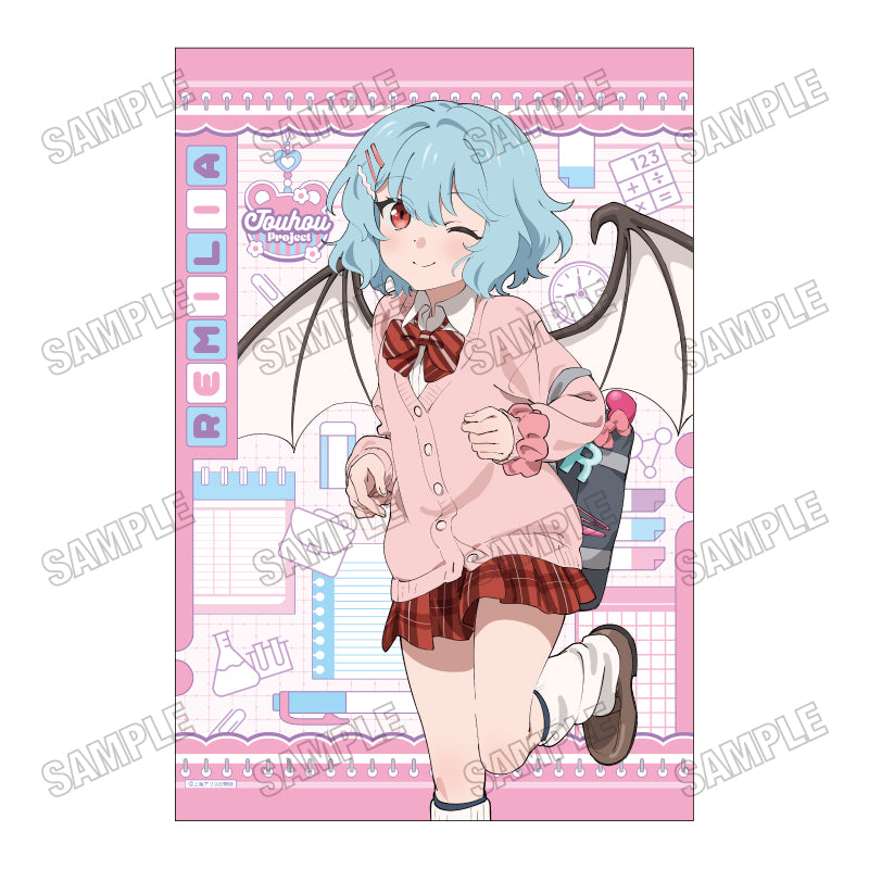東方Project 描き下ろしB2タペストリー 制服Ver. 3 レミリア・スカーレット【予約商品】