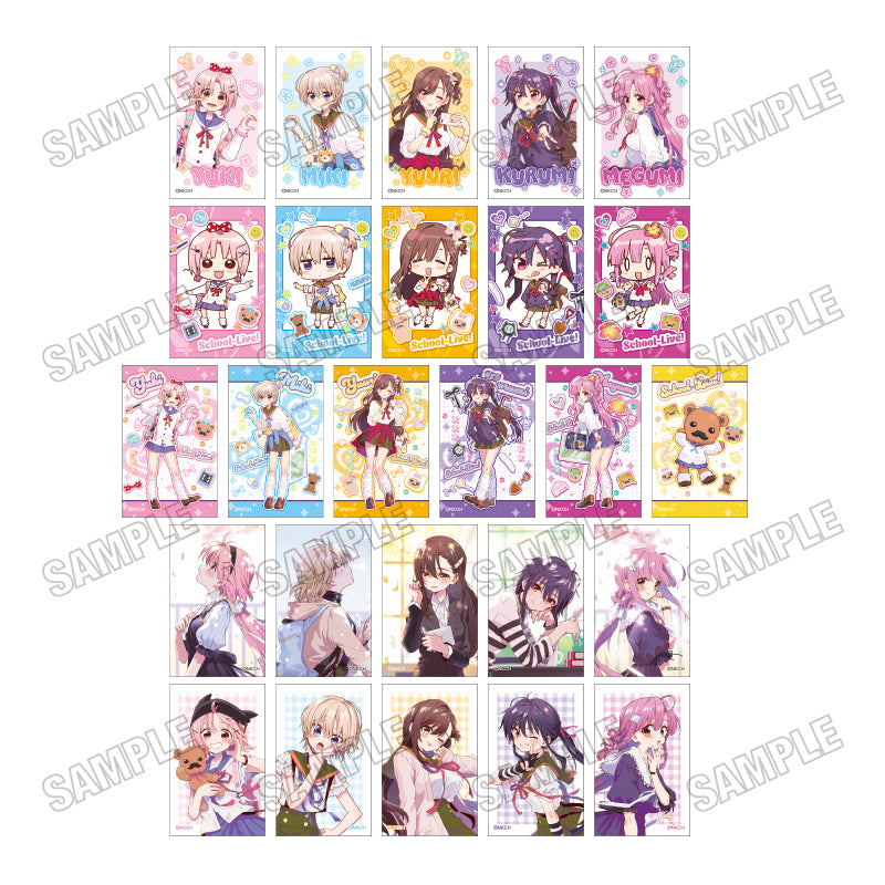 【Box/13】がっこうぐらし! ミニフォトカードコレクション ギャル風制服Ver.【予約商品】