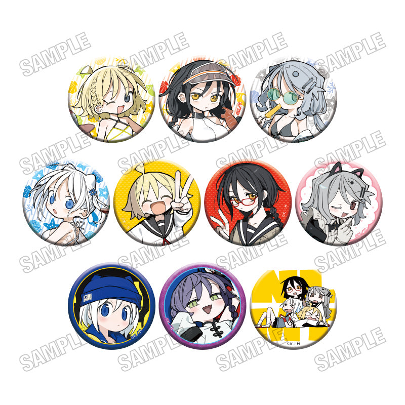 【Box/10】ぬるめた 缶バッジコレクション Vol.2【予約商品】