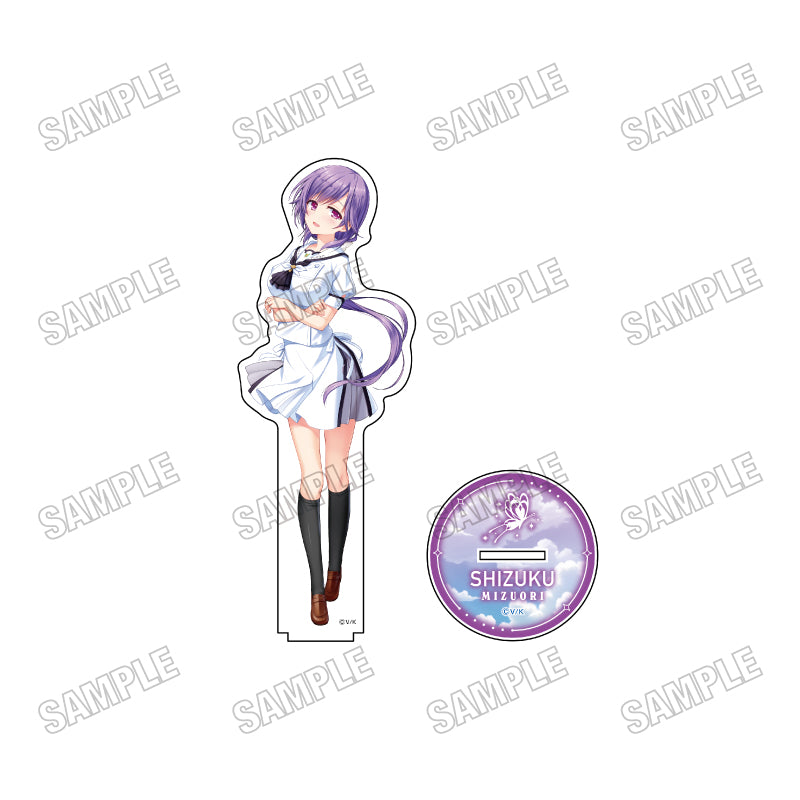 サマポケ Summer pockets リフレクションアート 水織静久 Summer Pockets REFLECTION BLUE BIGアクリルスタンド 6 水織静久