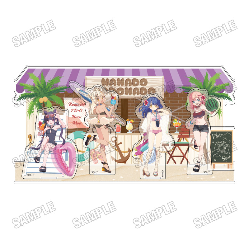 ななどなどなど 描き下ろしアクリルジオラマ 海の家Ver.【予約商品】