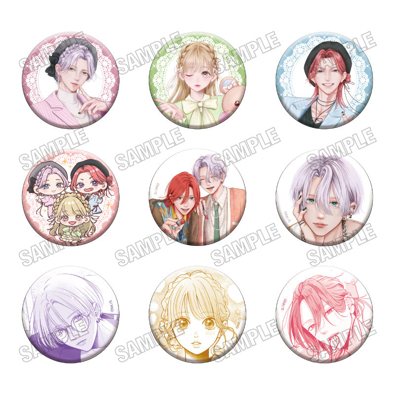 【Box/9】恋するリップ・ティント 缶バッジコレクション【予約商品】