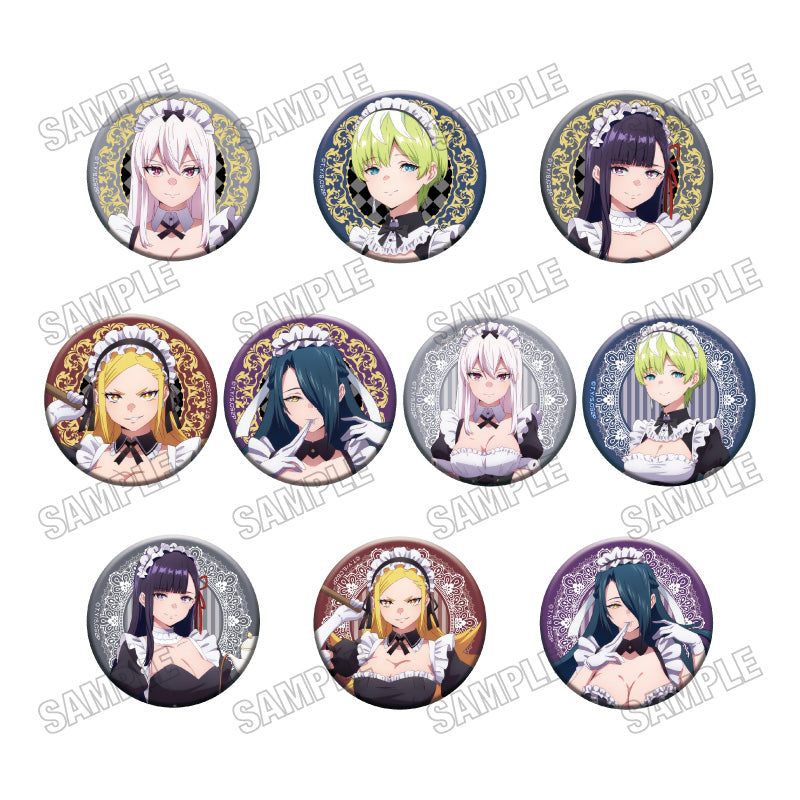 【Box/10】魔都精兵のスレイブ2 描き下ろし缶バッジコレクション メイドVer.【予約商品】