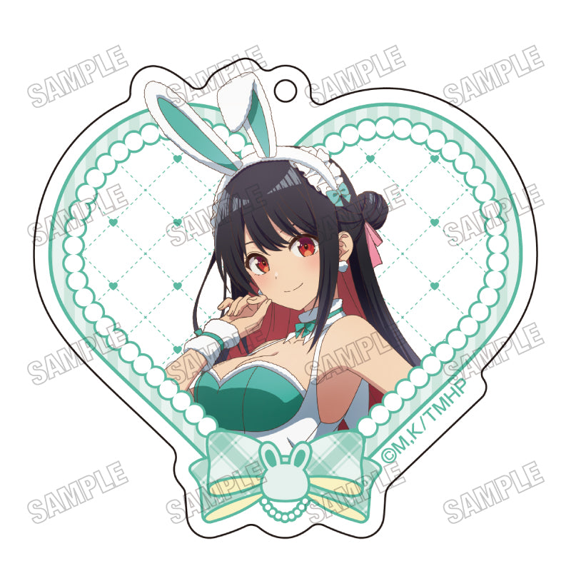 真夜中ハートチューン 描き下ろしアクリルキーホルダー 4 雨月しのぶ【予約商品】