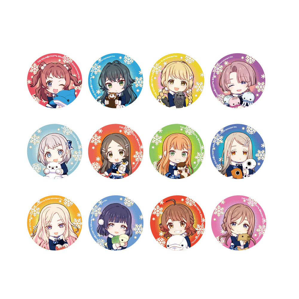 Box/12】学園アイドルマスター ミニキャラ缶バッジ 初星パラダイスVer