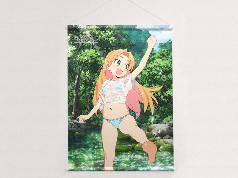 瑠璃の宝石 描き下ろしB2タペストリー 谷川瑠璃/水遊び Wスエード【再販】【予約商品】