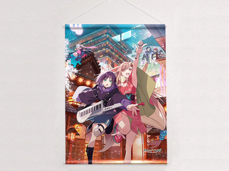 超かぐや姫! B2タペストリー メインビジュアル Wスエード