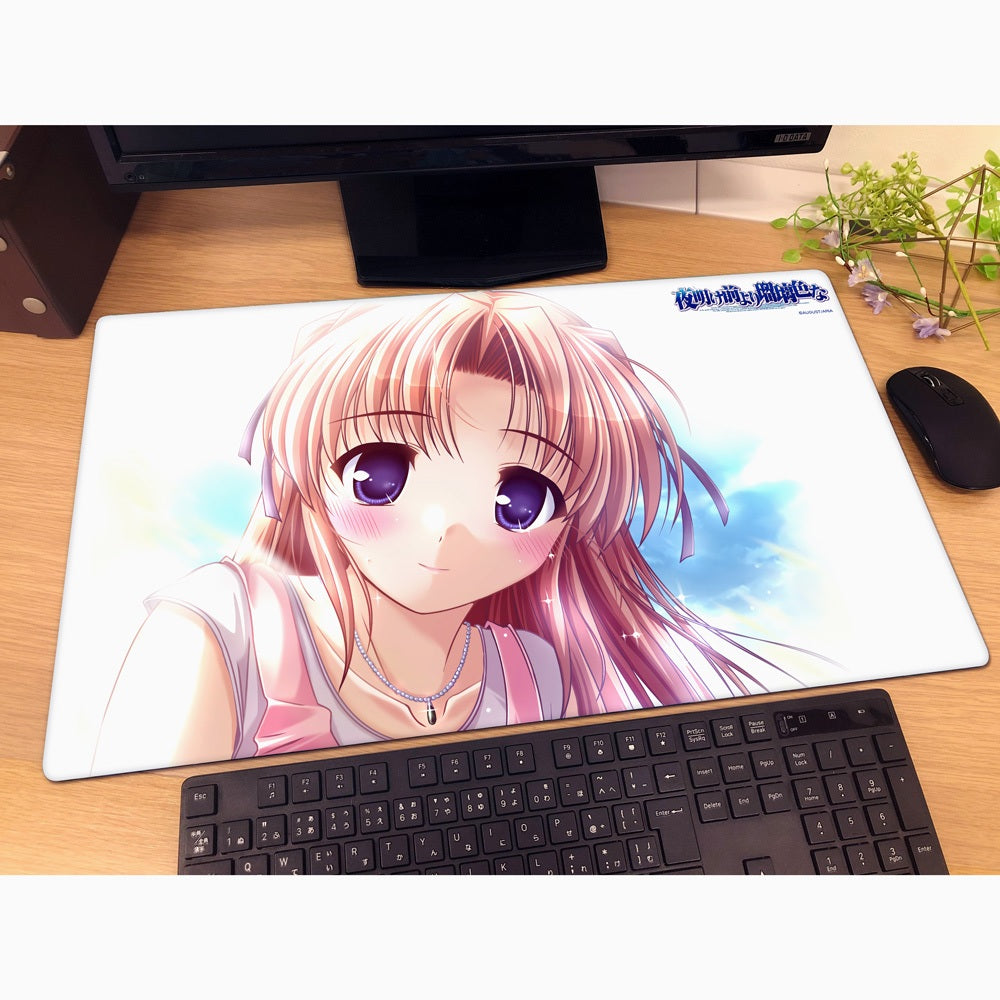 夜明け前より瑠璃色な ラバーマット 鷹見沢菜月/笑顔【予約商品】