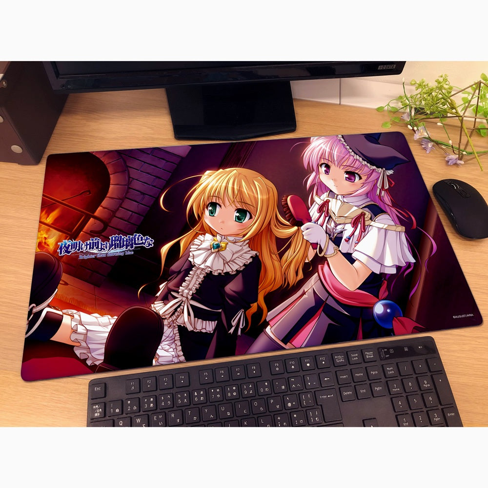 夜明け前より瑠璃色な ラバーマット リース&エステル/ブラシ【予約商品】