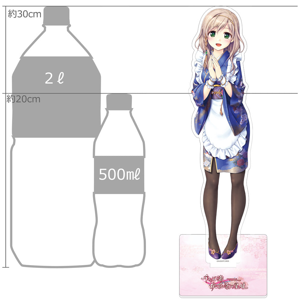 千の刃濤、桃花染の皇姫 特大アクリルスタンド 更科睦美【予約商品】