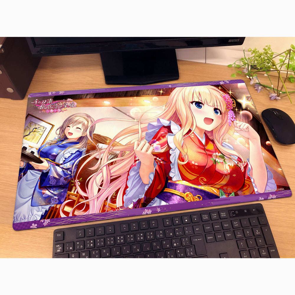 千の刃濤、桃花染の皇姫 ラバーマット エルザ・ヴァレンタイン/美よし【予約商品】