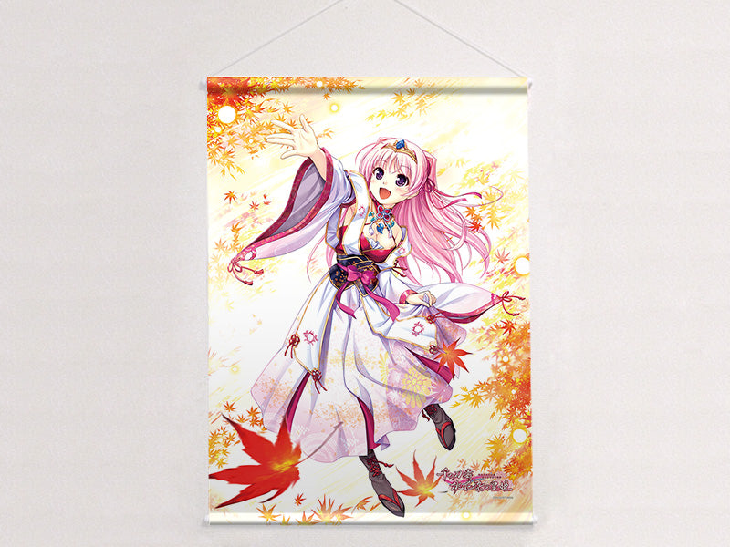 千の刃濤、桃花染の皇姫 B2タペストリー 宮国朱璃/紅葉 Wスエード【予約商品】