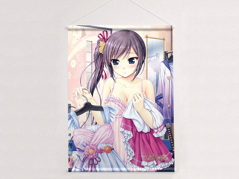 千の刃濤、桃花染の皇姫 B2タペストリー 稲生滸/着替え Wスエード【予約商品】