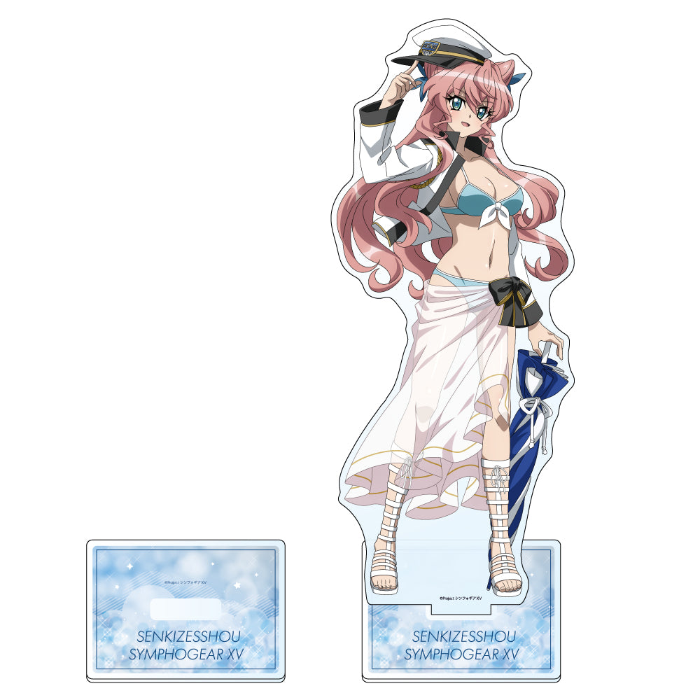 戦姫絶唱シンフォギア シンフォギア マリア アクリルスタンド アクスタ 戦姫絶唱シンフォギアXV 描き下ろし特大アクリルスタンド マリア