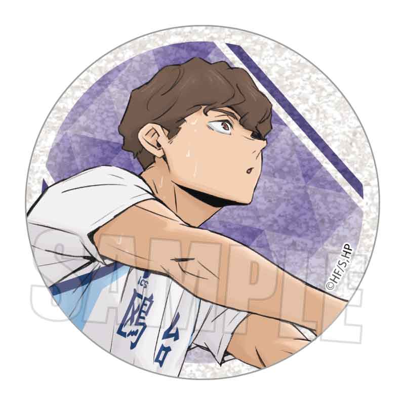 【Box/8】トレーディンググリッター缶バッジ Part2 ハイキュー!!【予約商品】