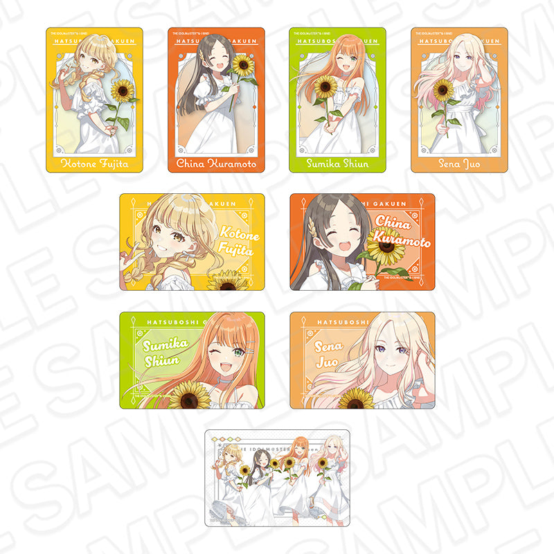 【Box/9】学園アイドルマスター オーロラクリアカード sunflower Ver.【予約商品】