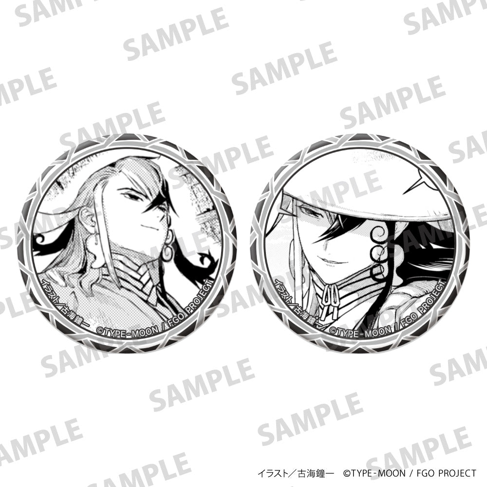 Fate/Grand Order 英霊伝承異聞 -蘆屋道満- コミックデザイン缶バッジセット 2【再販】【予約商品】