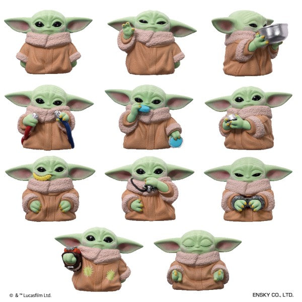 グローグー スターウォーズ ソフビパペットマスコット 未開封 Box/11】スター・ウォーズ マンダロリアン グローグー ソフビパペット