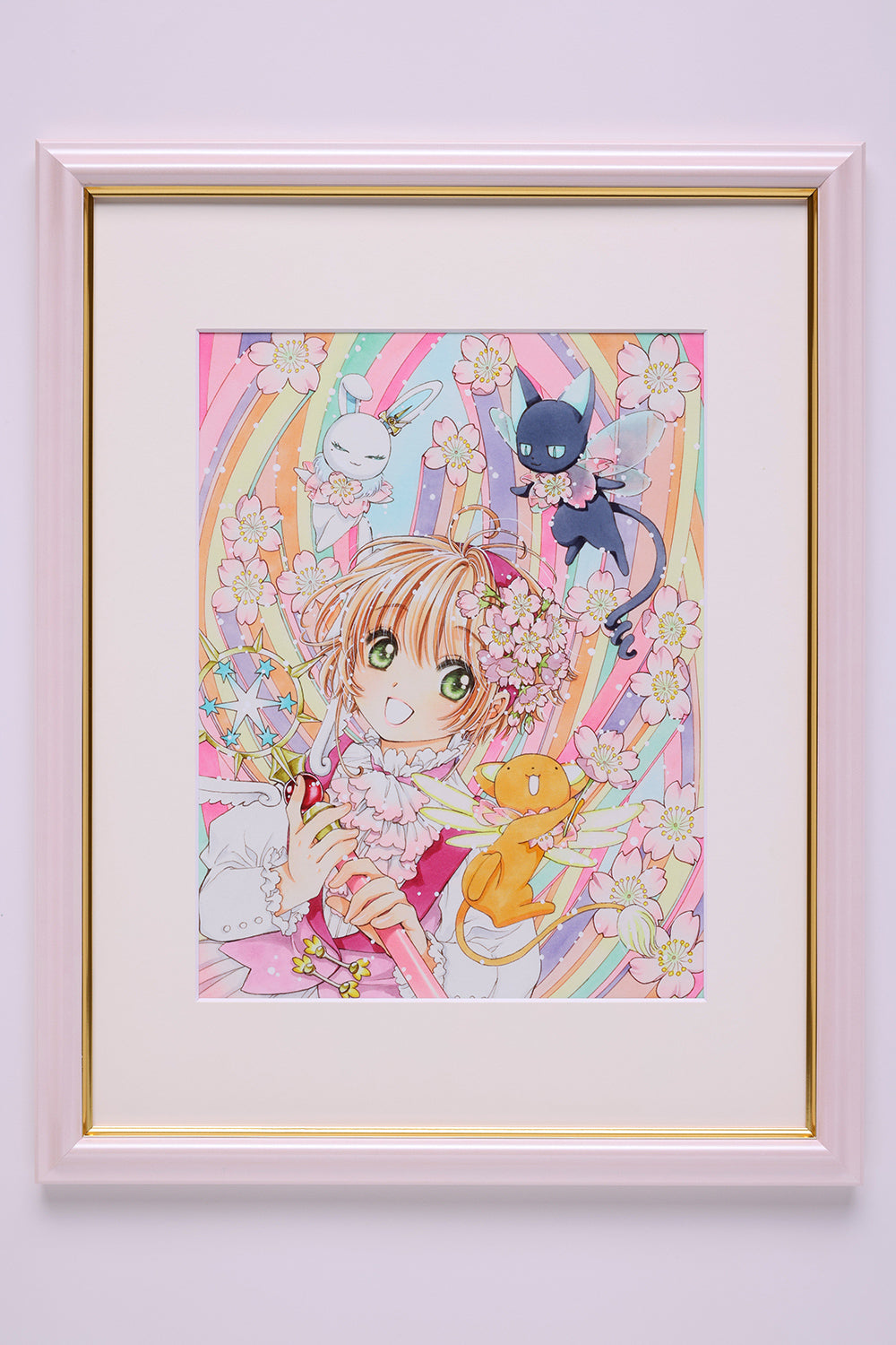 『カードキャプターさくら』連載25周年記念 複製原画(CLAMP描き下ろしイラスト)