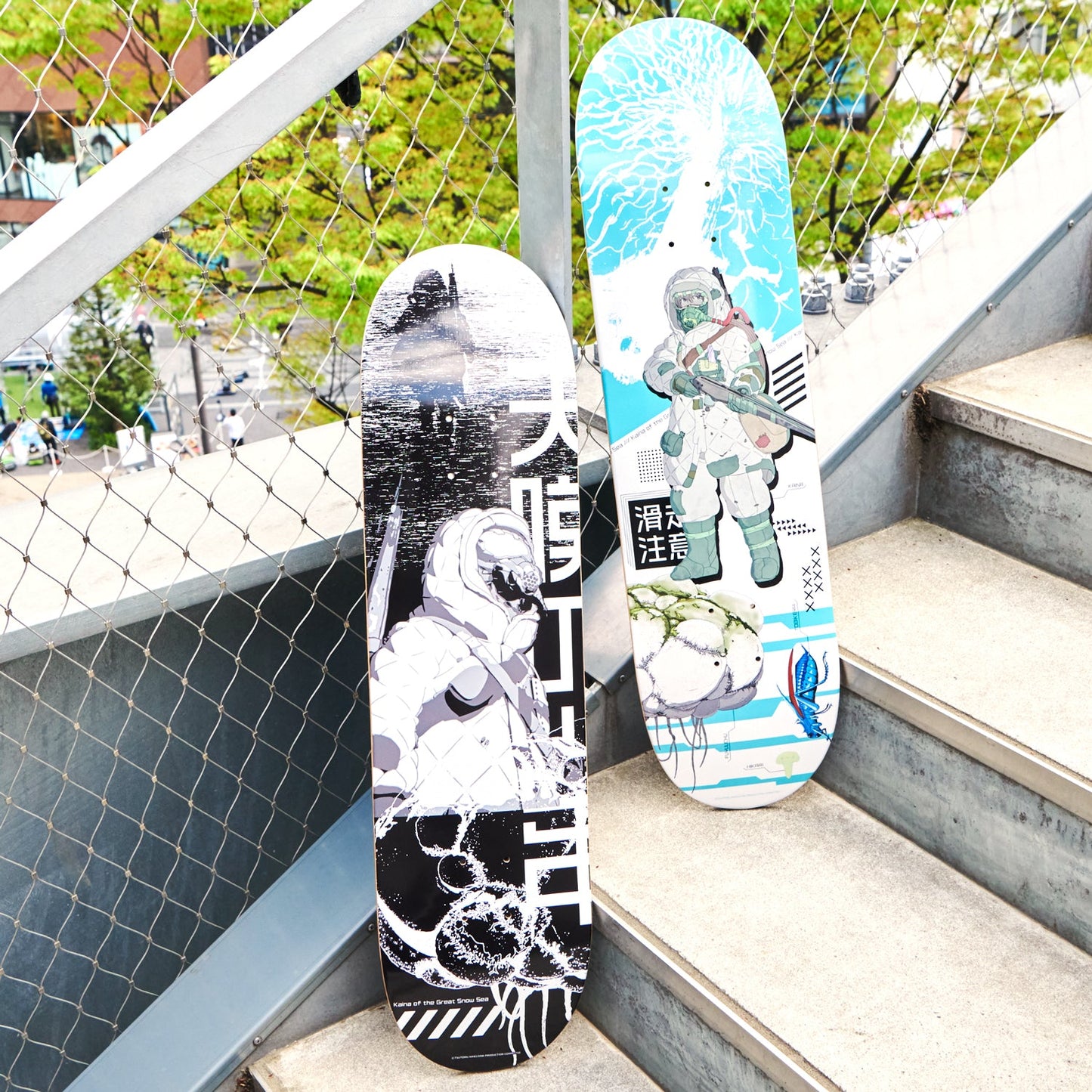 TVアニメ『大雪海のカイナ』スケートボードデッキ(カイナ)