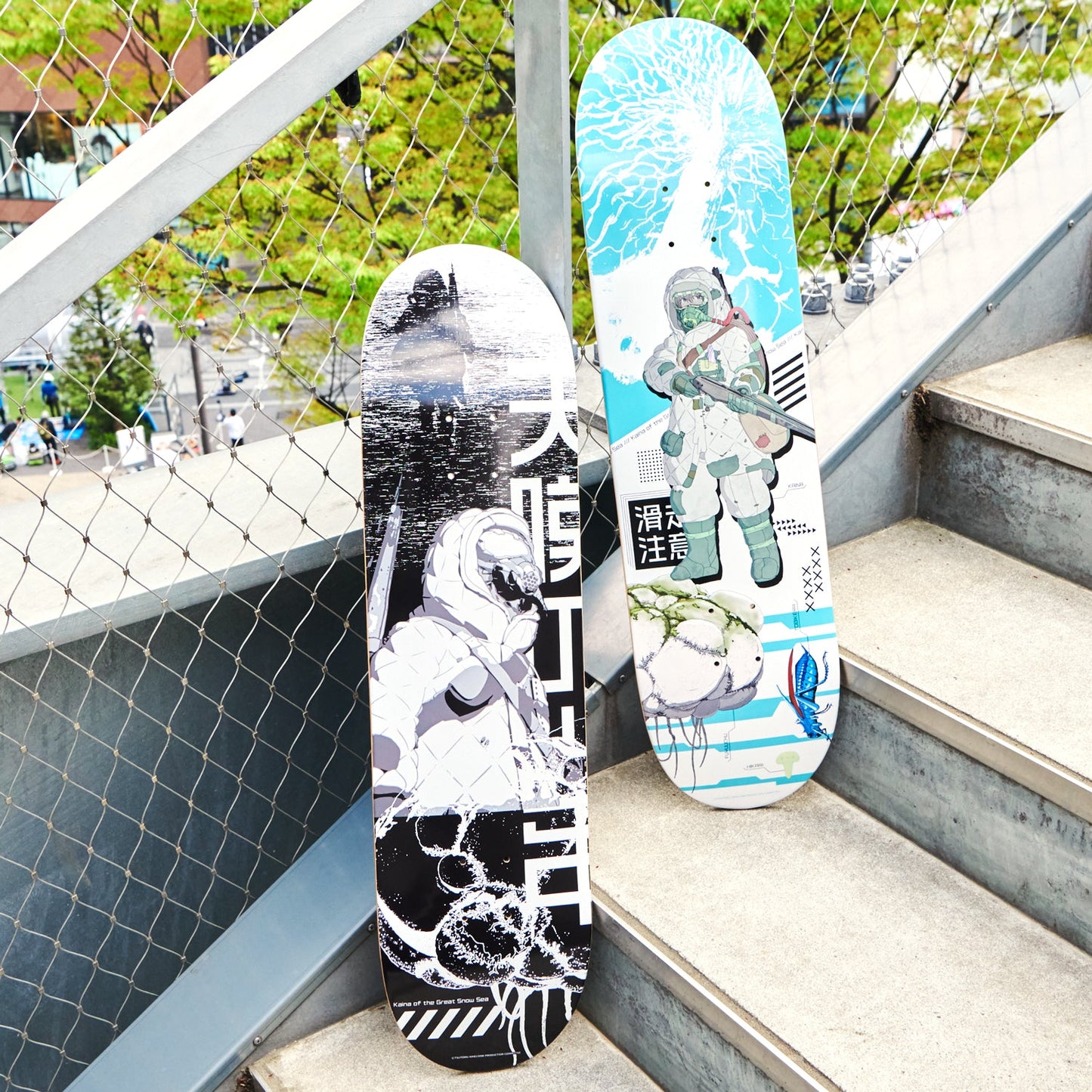 TVアニメ『大雪海のカイナ』スケートボードデッキ(天膜の少年)