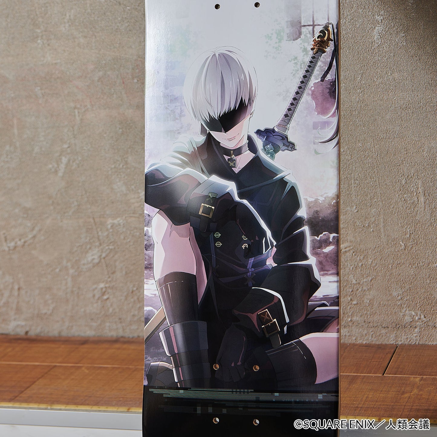 『NieR:Automata Ver1.1a』スケートボードデッキ(9S)