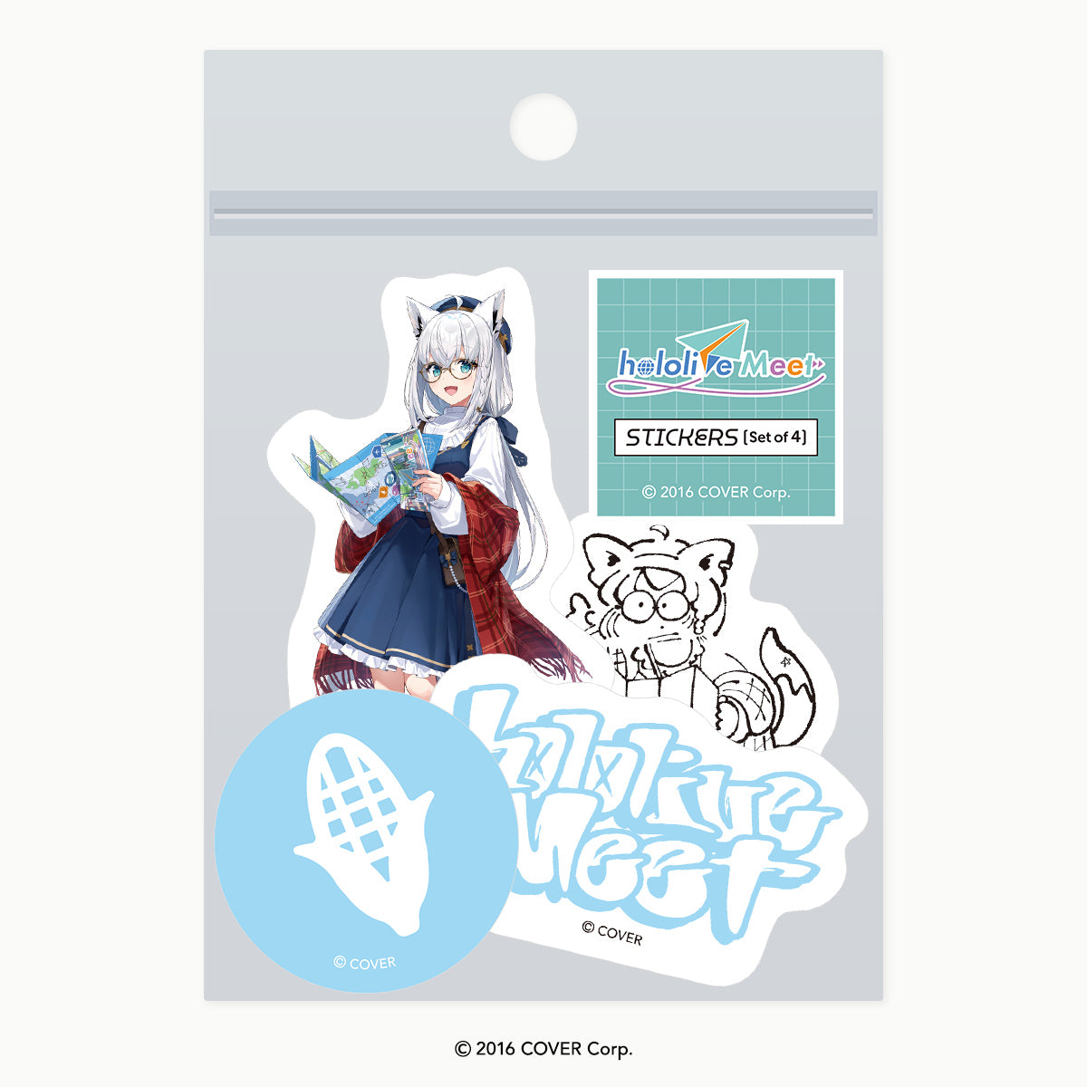 「hololive Meet 2024」ダイカットステッカーセット 白上フブキ【予約商品】