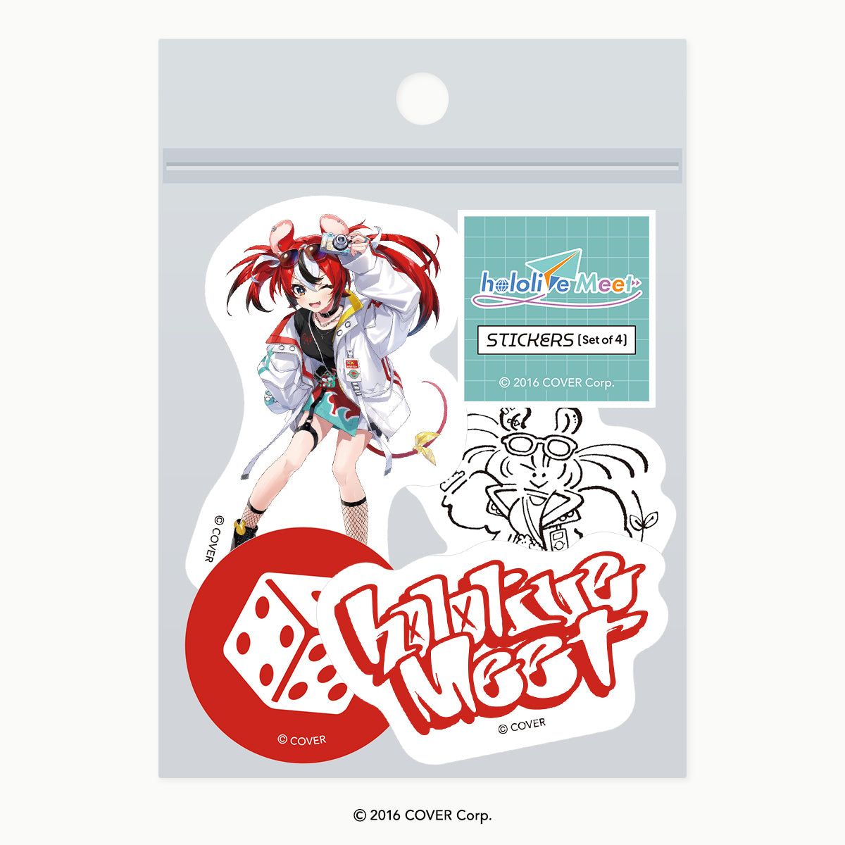 「hololive Meet 2024」ダイカットステッカーセット ハコス・ベールズ【予約商品】