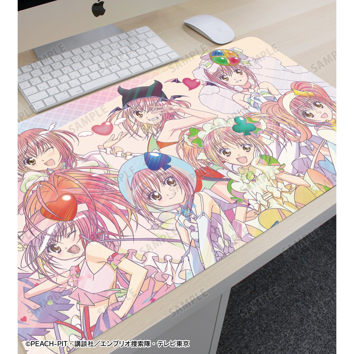 日奈森 あむ キャラなり Ani-Art clear label マルチデスクマット【予約商品】