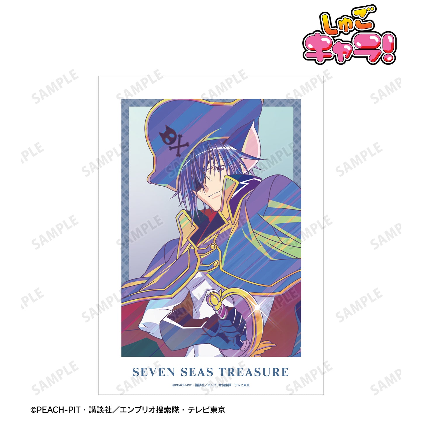 セブンシーズトレジャー Ani-Art clear label A3マット加工ポスター【予約商品】