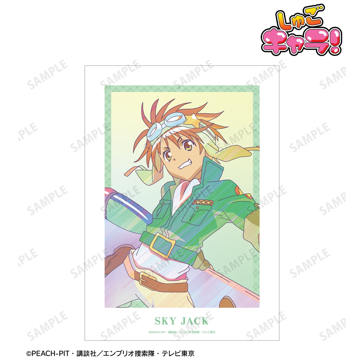 スカイジャック Ani-Art clear label A3マット加工ポスター【予約商品】