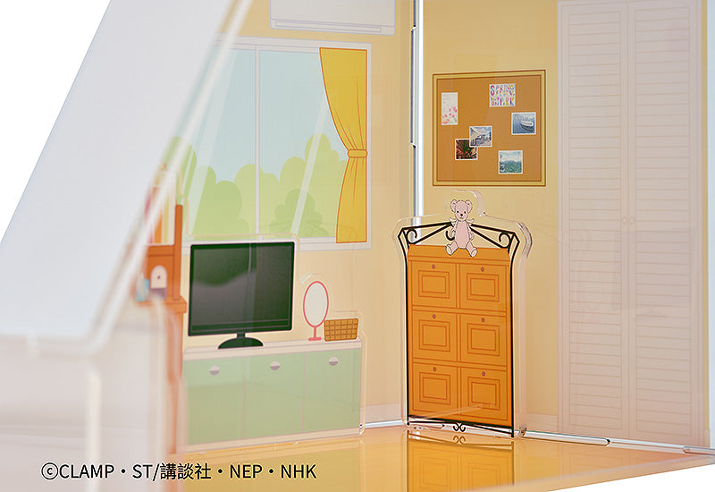 カードキャプターさくら クリアカード編 アクリルジオラマ背景 さくらの部屋