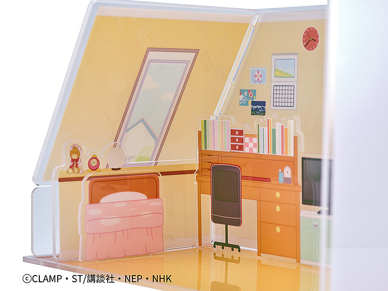 カードキャプターさくら クリアカード編 アクリルジオラマ背景 さくらの部屋