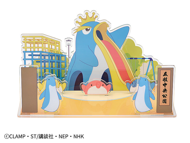 カードキャプターさくら クリアカード編 アクリルジオラマ背景 ペンギン大王