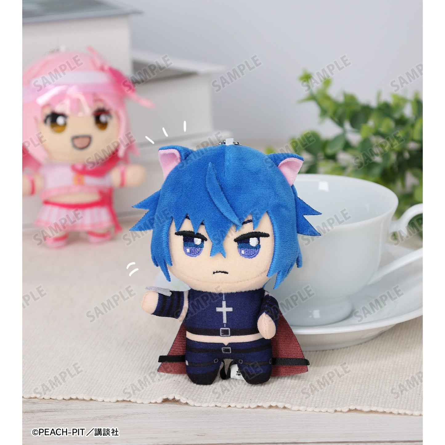 『しゅごキャラ!』ちょこんと! ぬいぐるみマスコットセット アミュレットハート&ブラックリンクス