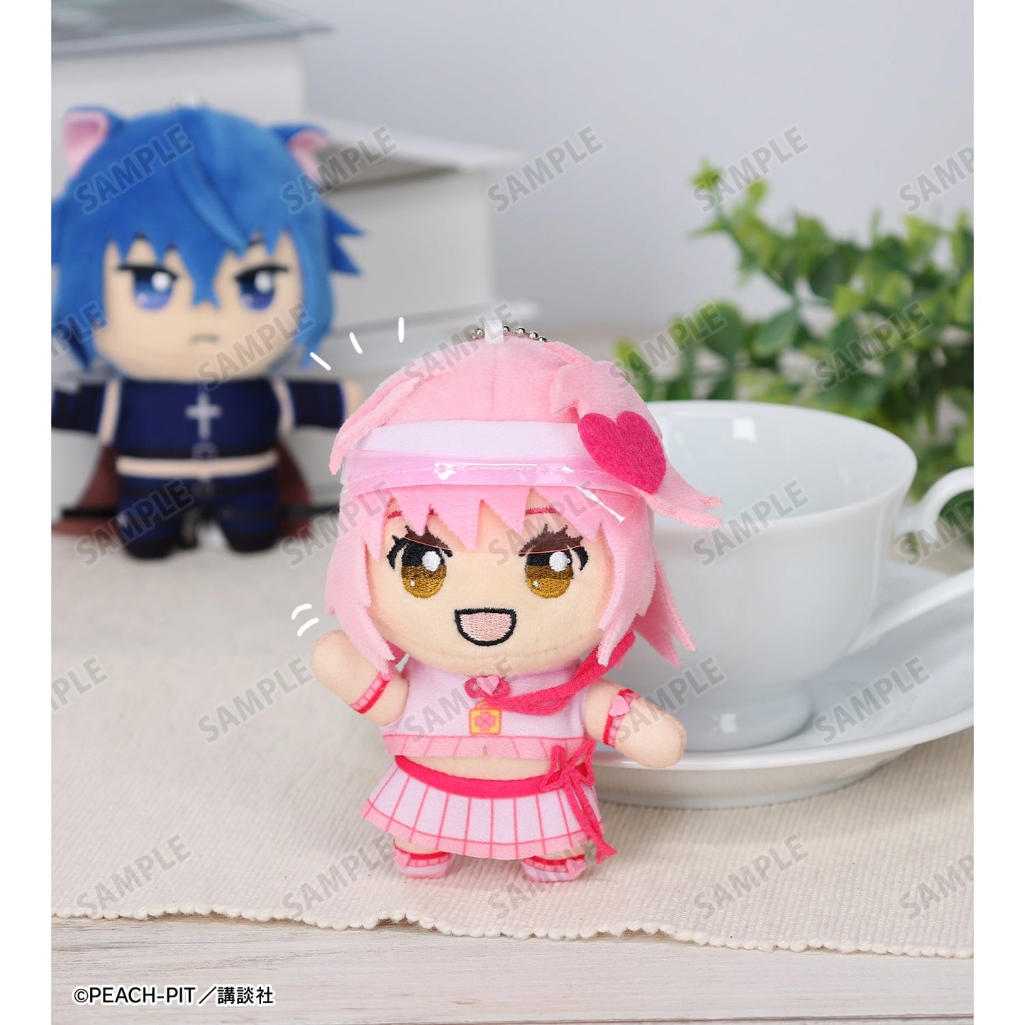 『しゅごキャラ!』ちょこんと! ぬいぐるみマスコットセット アミュレットハート&ブラックリンクス