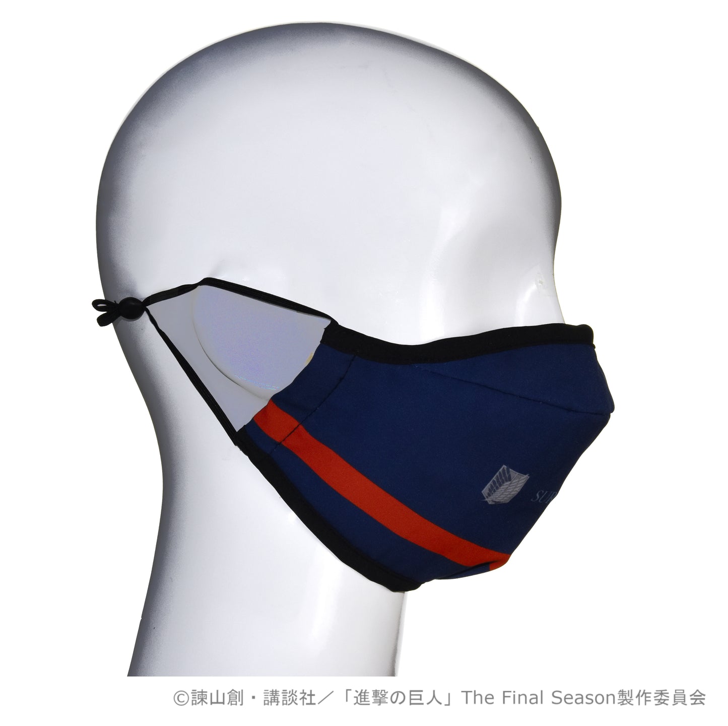 進撃の巨人 マスク -ミカサ-【再販】【お取り寄せ商品】