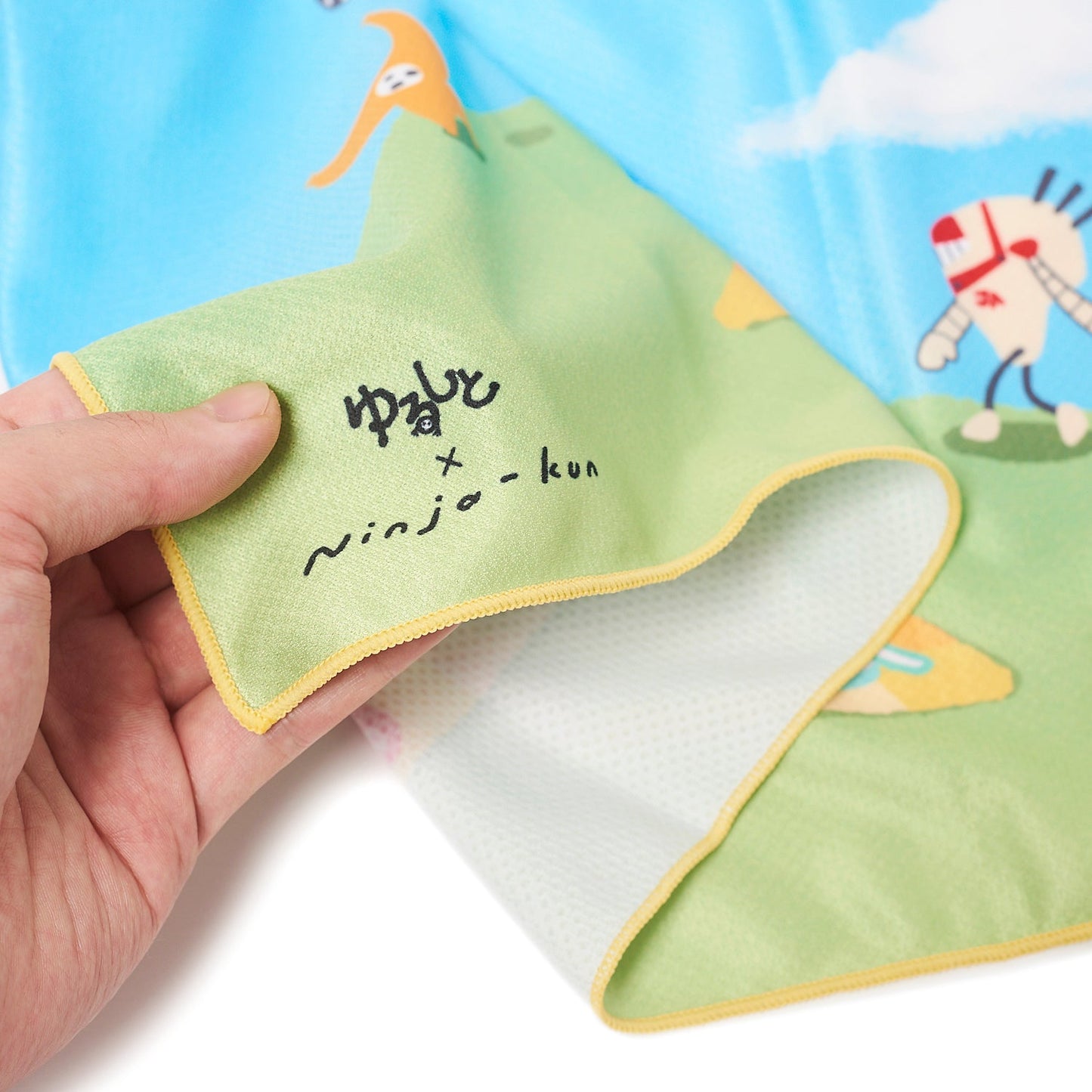 ゆるしと x Ninja-kun クールタオル