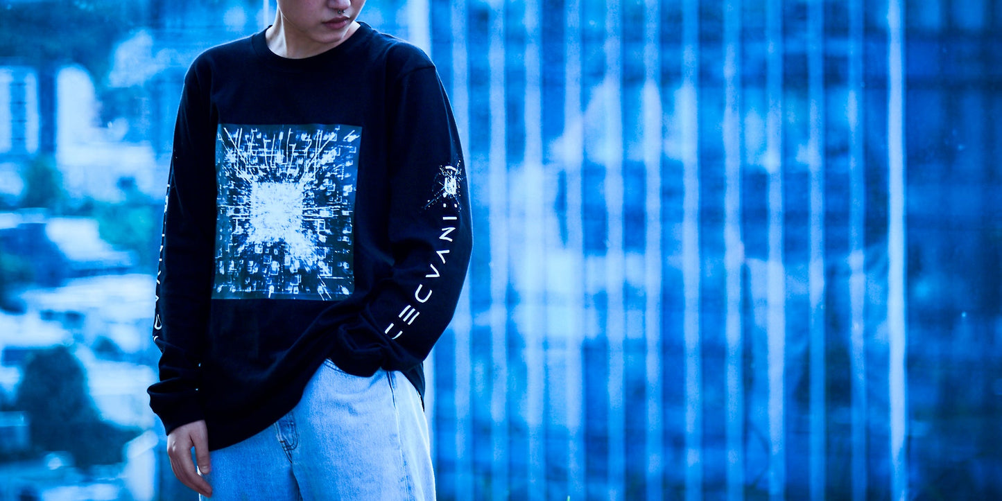 ID: INVADED イド:インヴェイデッド ロングTシャツ