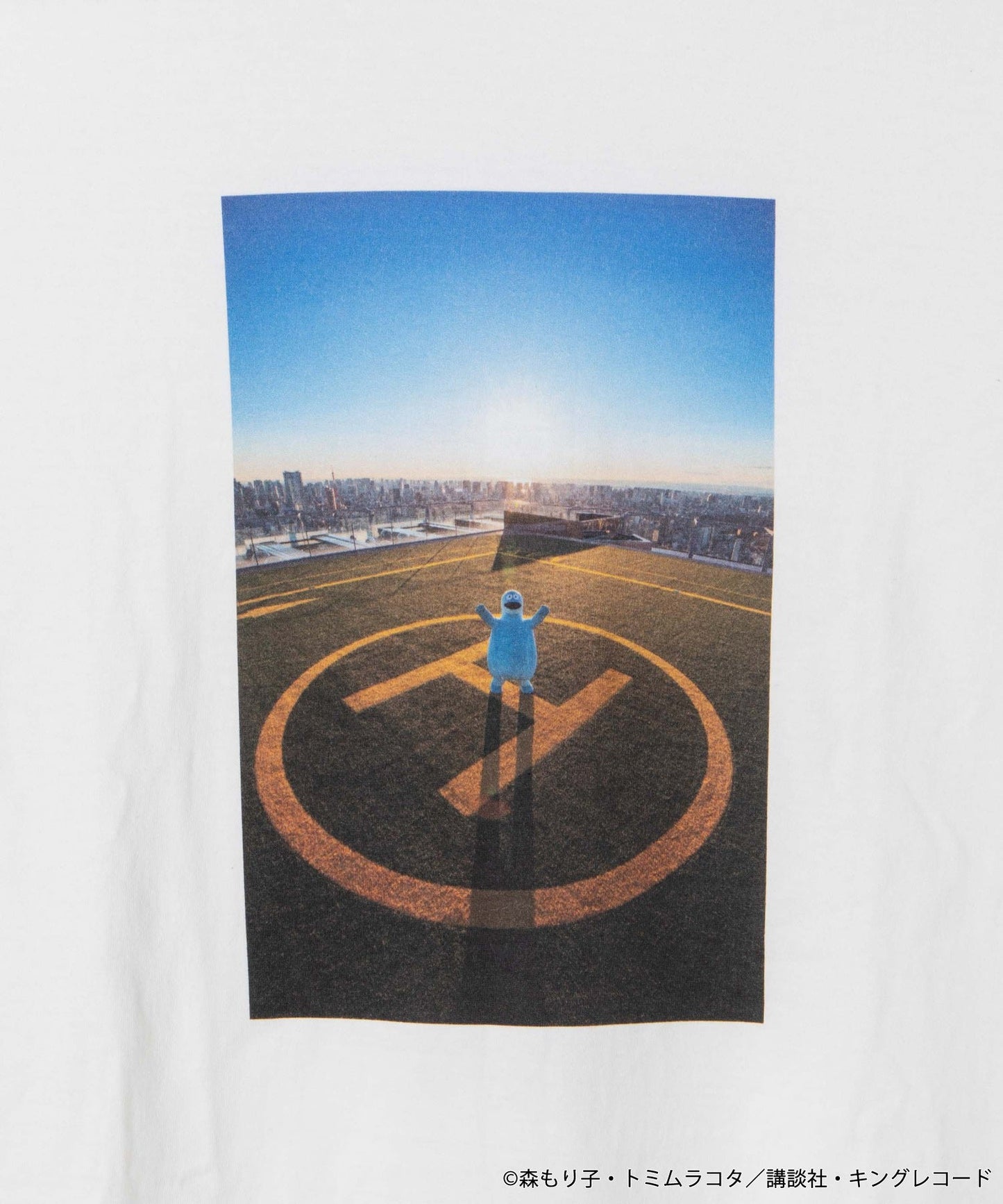 ギャルと恐竜 BIG Tシャツ 白