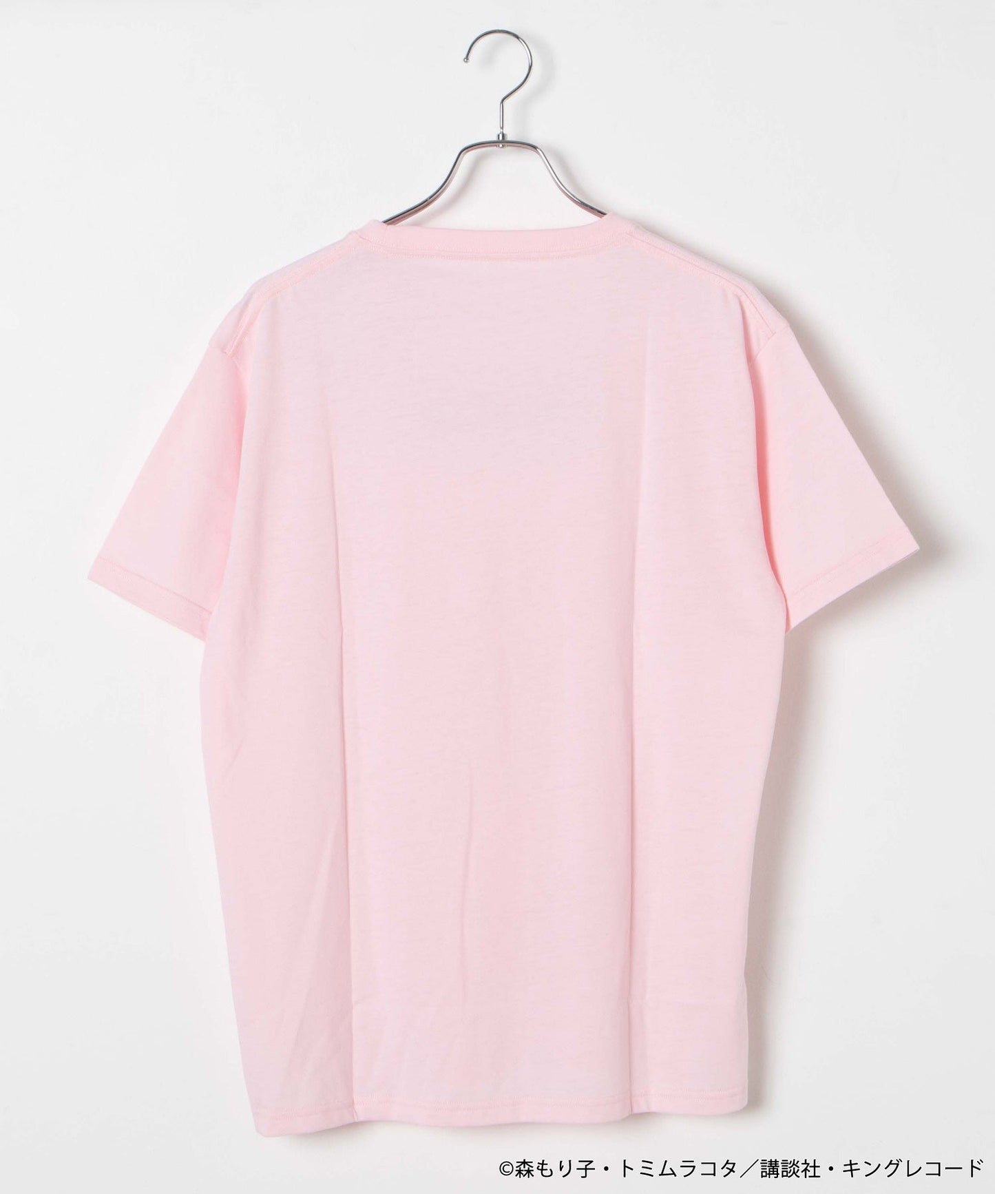 ギャルと恐竜 Tシャツ ピンク