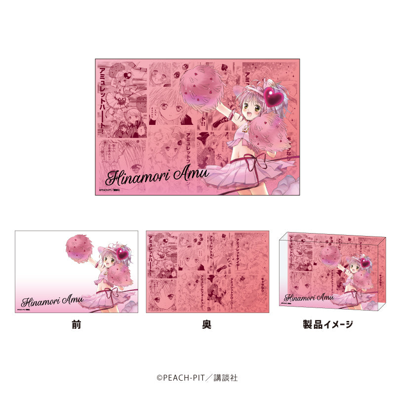 メモリーブロック「しゅごキャラ!」01/日奈森あむ(公式イラスト)