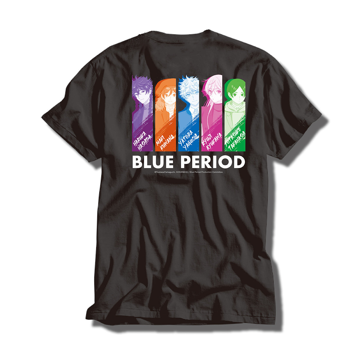 TVアニメ「ブルーピリオド」 Tシャツ BLACK