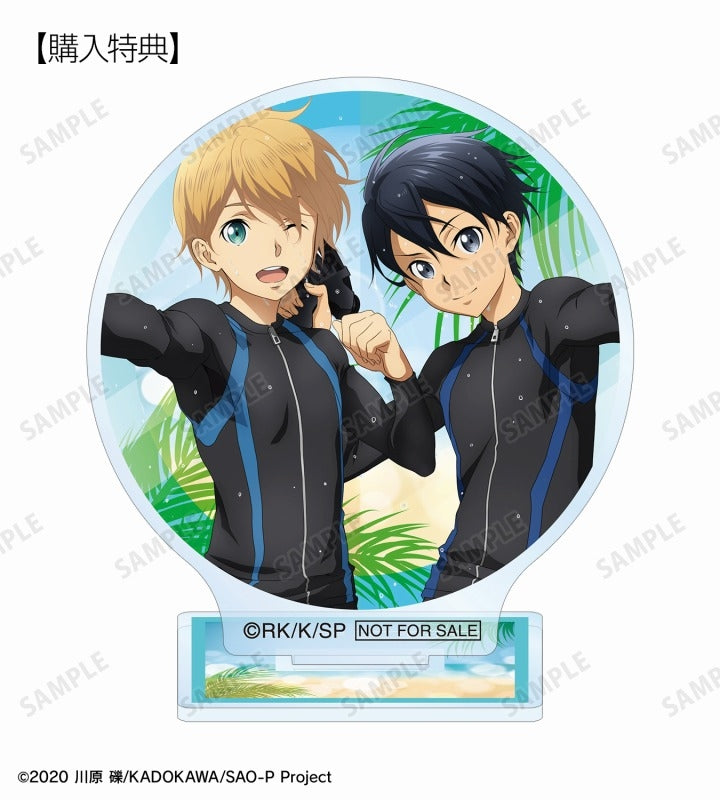 【Box/16】ソードアート・オンライン 描き下ろし ウォーターガンバトルVer. トレーディング アクリルスタンド【予約商品】