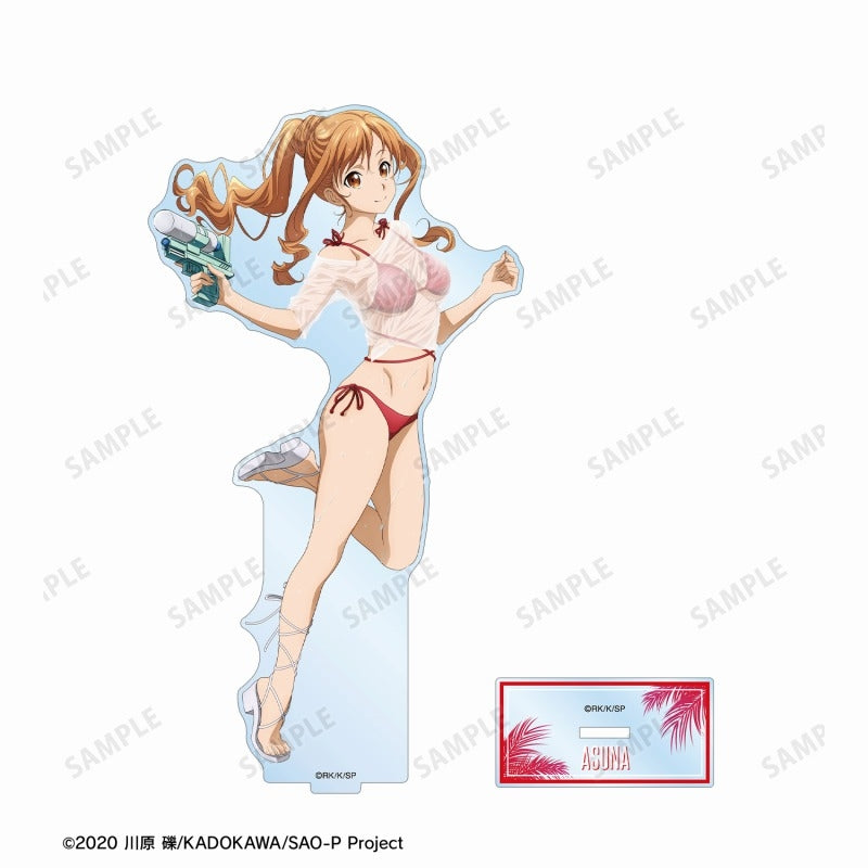 ソードアート・オンライン 描き下ろし アスナ ウォーターガンバトルVer. BIGアクリルスタンド【予約商品】