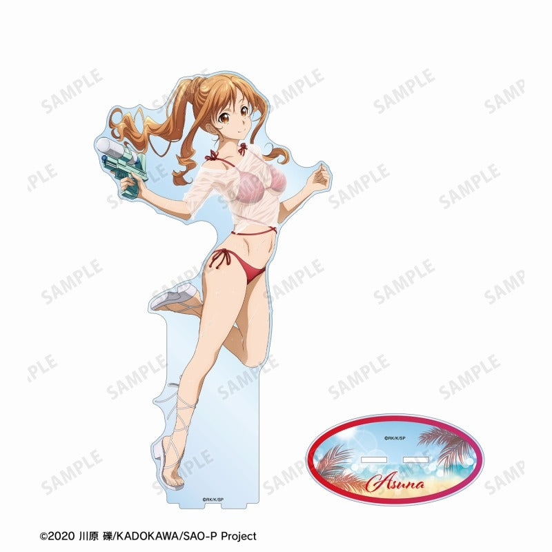 ソードアート・オンライン 描き下ろし アスナ ウォーターガンバトルVer. 特大アクリルスタンド【予約商品】