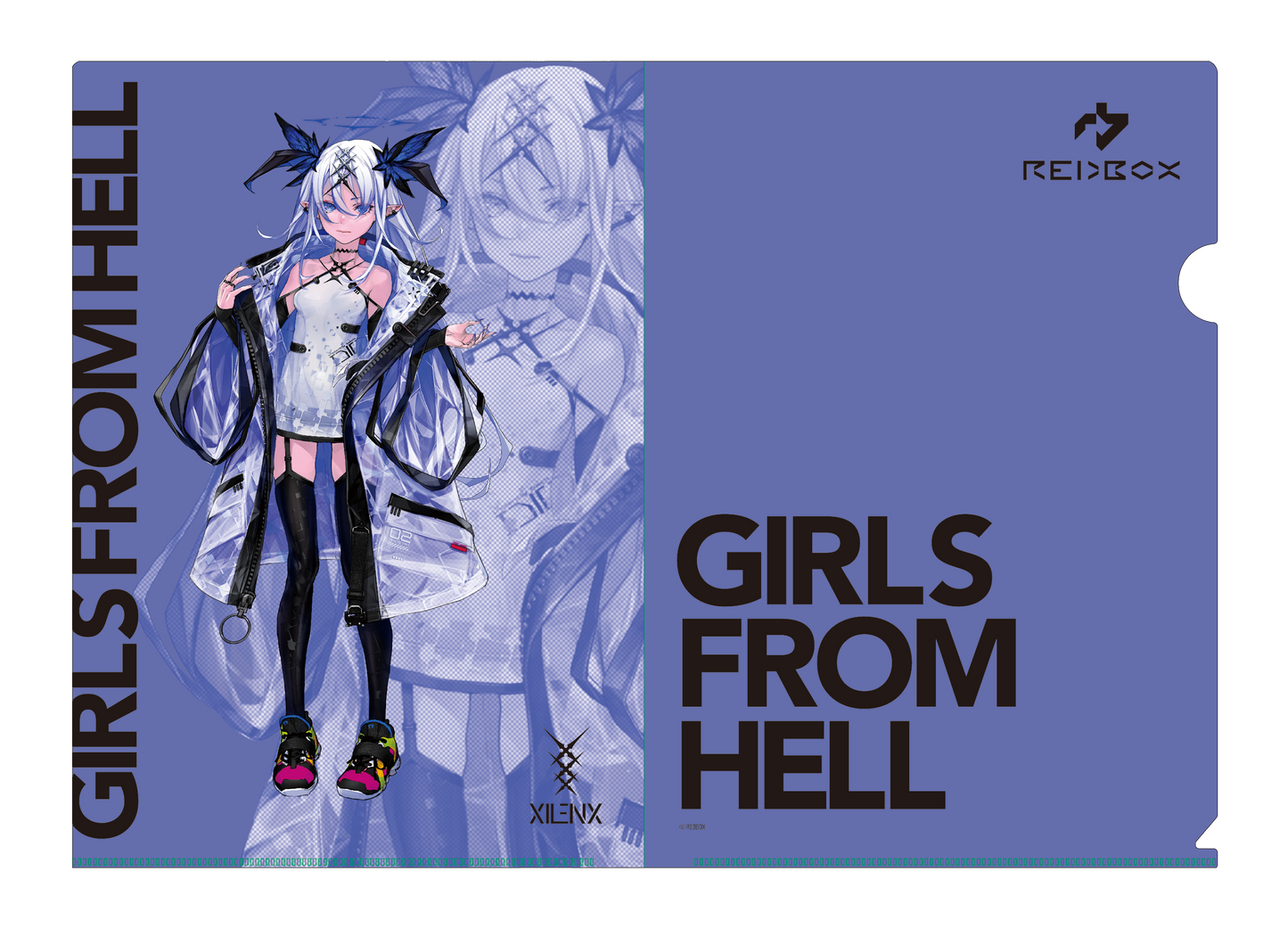クリアファイル3枚セット GIRLS FROM HELL/Aセット