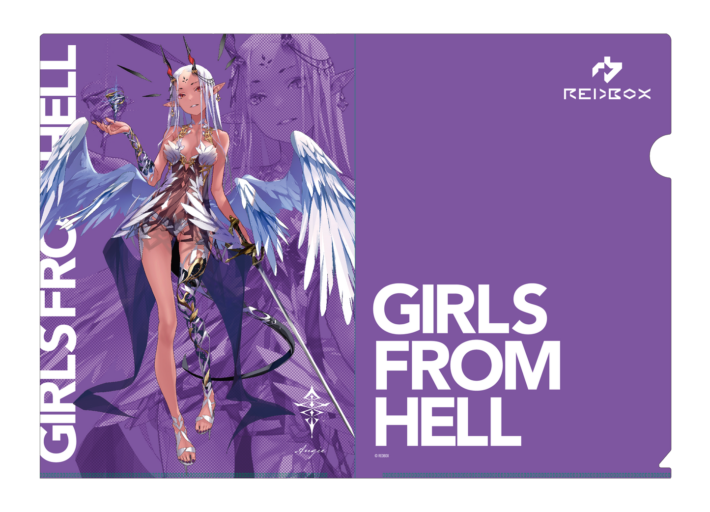 クリアファイル3枚セット GIRLS FROM HELL/Bセット