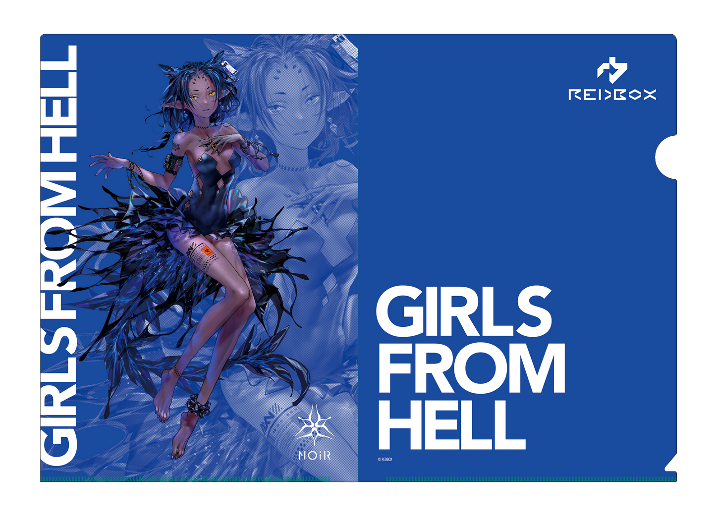 クリアファイル3枚セット GIRLS FROM HELL/Bセット