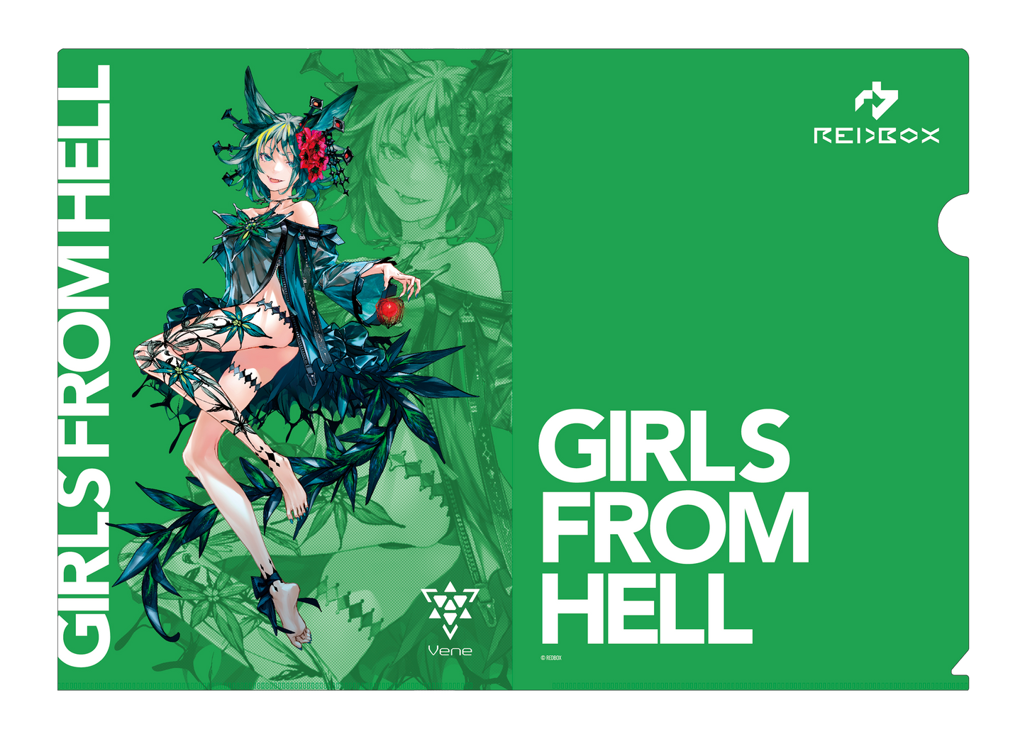 クリアファイル3枚セット GIRLS FROM HELL/Bセット
